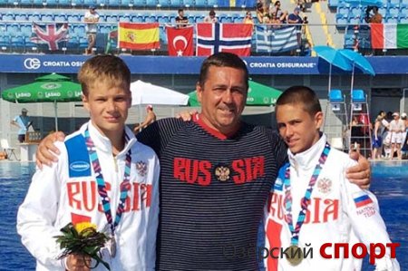 Юный челябинец выиграл «бронзу» на первенстве Европы по прыжкам в воду в Хорватии